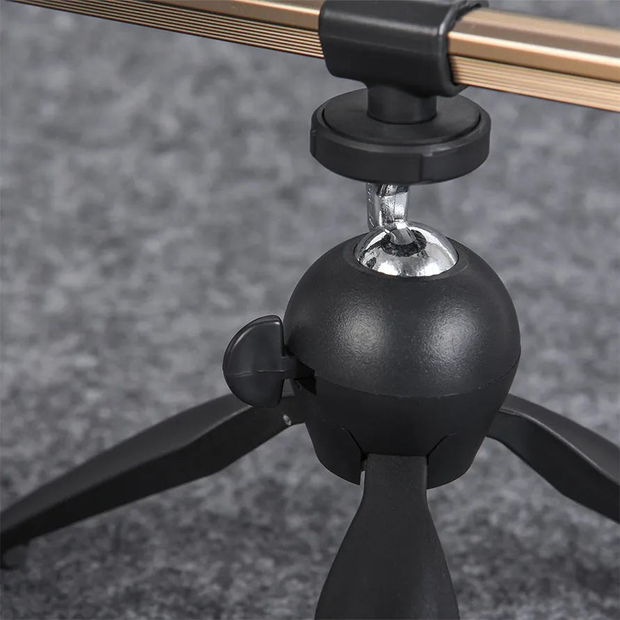 Aluminium ice fishing triangle rod holder bracket for small rod support