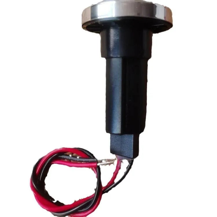 Stainless steel pole and ABS base yacht anchor light socket with wires and included lamp.