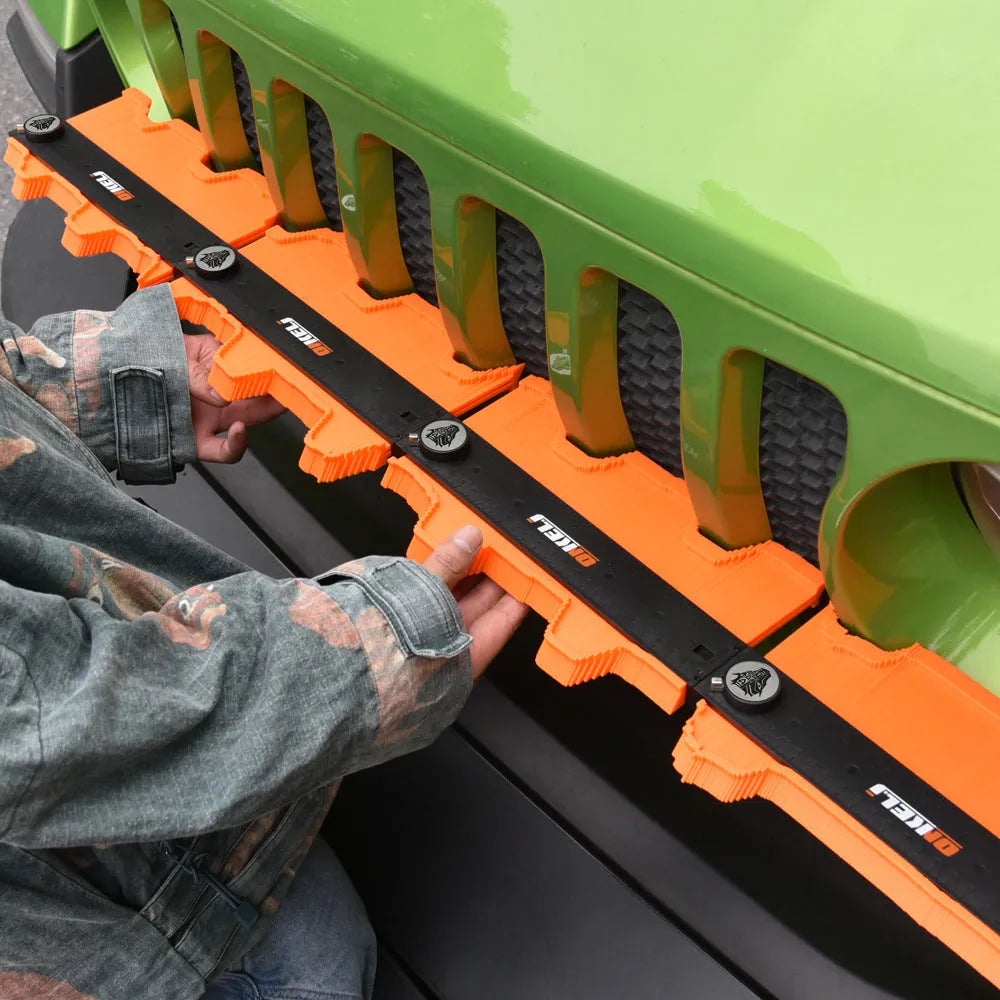 10-inch contour gauge with infinite splicing design and locking mechanism for precise profile transfers