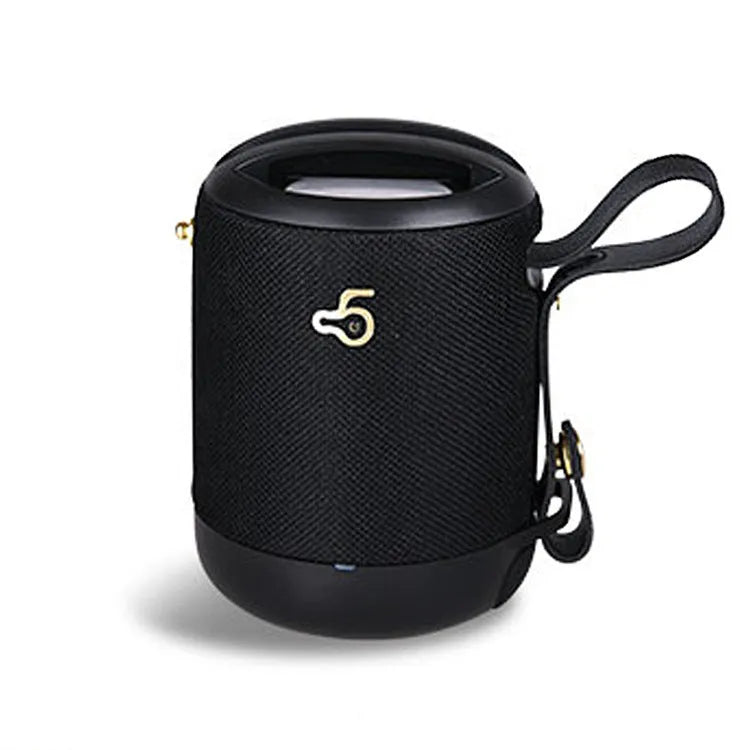Portable waterproof Bluetooth speaker with subwoofer in black, blue, camouflage, grey or red colours
