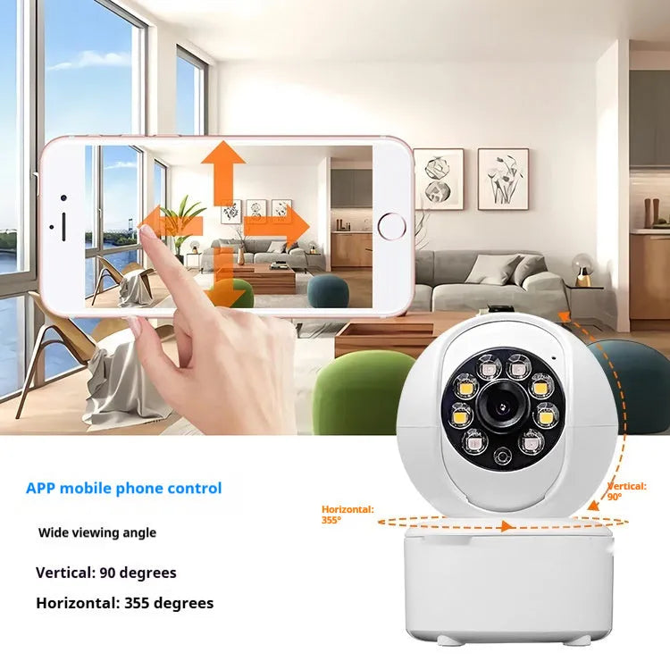 1080p Bluetooth HD home monitoring panorama camera with ceiling mount bracket