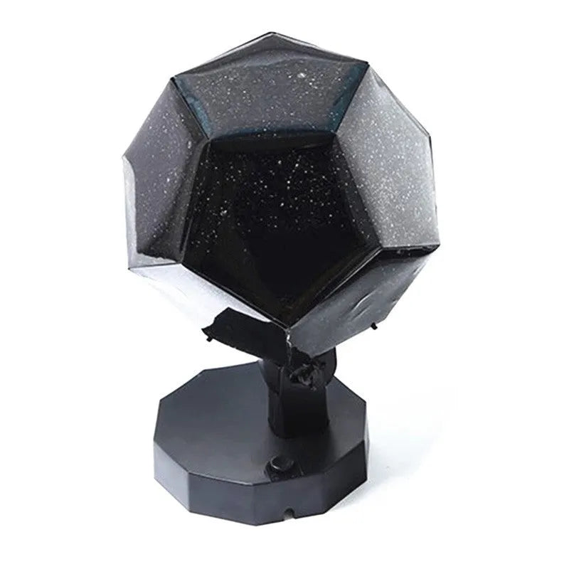 LED star projector night light projecting constellations on ceiling with remote control
