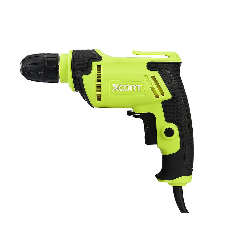 450W pistol grip electric drill power tool with multi-speed control for wood and metal drilling