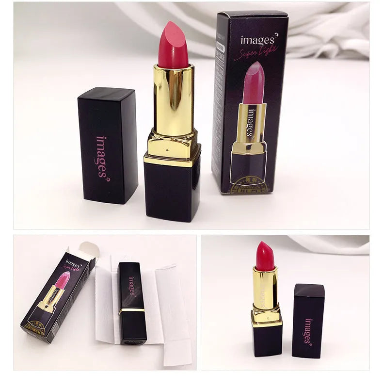 Lipstick lip gloss tube in a range of 10 colours including coral red and barbie pink, 3.8g net weight.