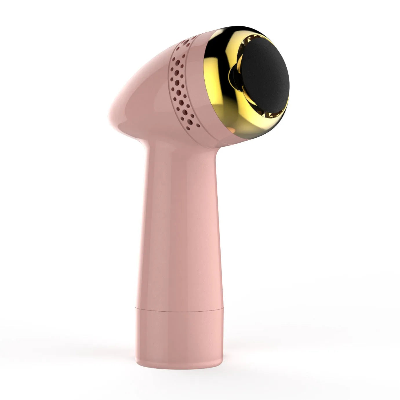 Electric vacuum foot grinder with quartz grinding head in metallic colour options.