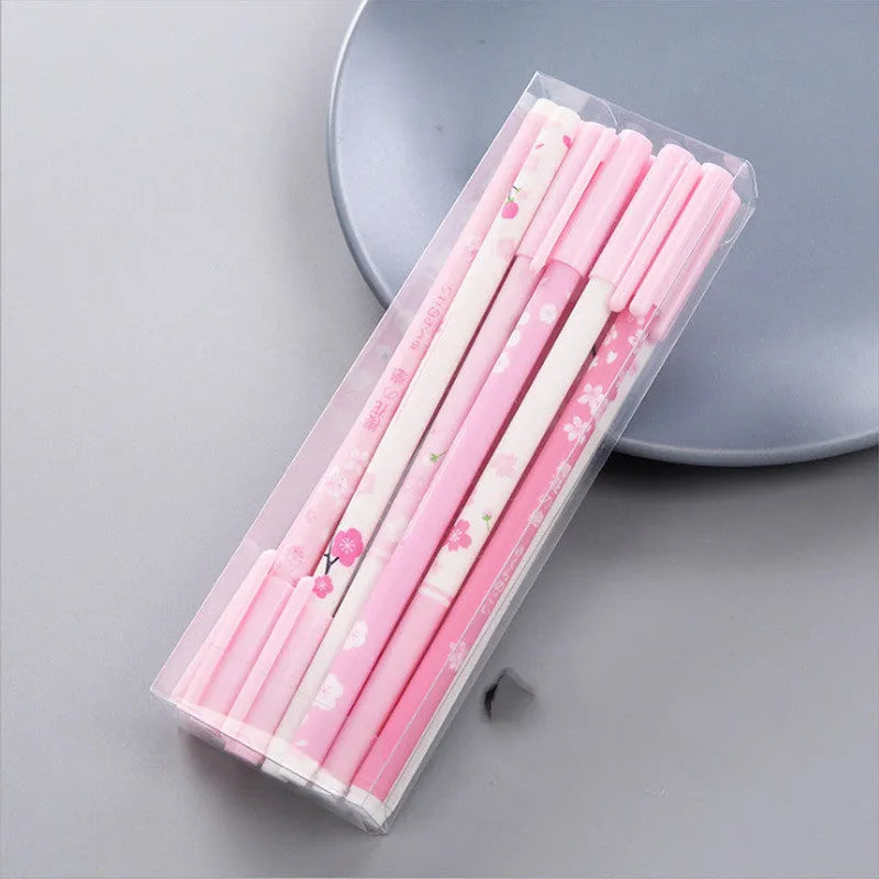 Plastic ballpoint pen with 0.5mm fine point, available in 10 colour options for office and stationary use