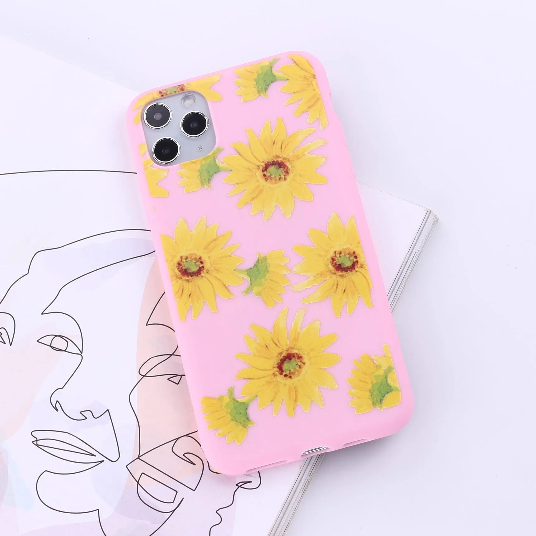 TPU mobile phone back cover case for Apple iPhone in one of 14 colour options.