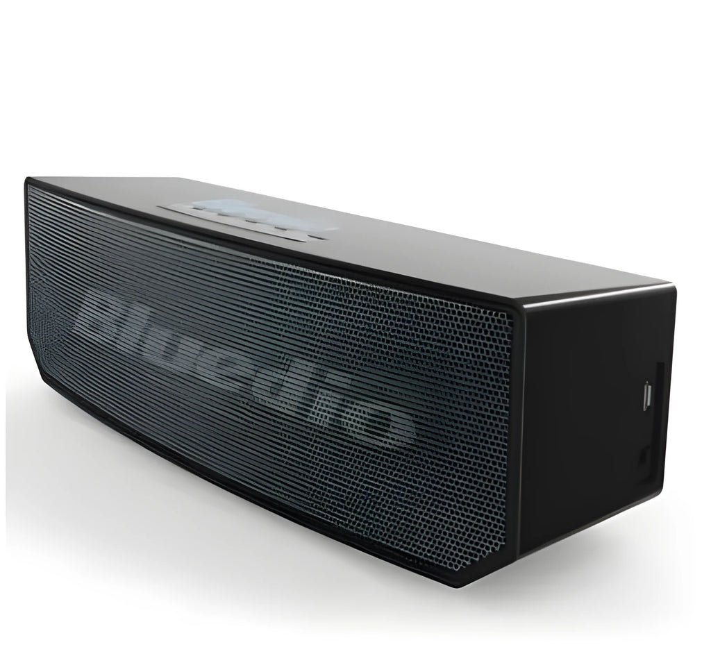 Bluedio BS-5 mini Bluetooth speaker in default colour showing compact design for portable wireless use
