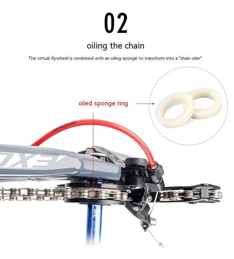 Aluminium alloy bicycle chain holder tool in three format options on a workshop bench.