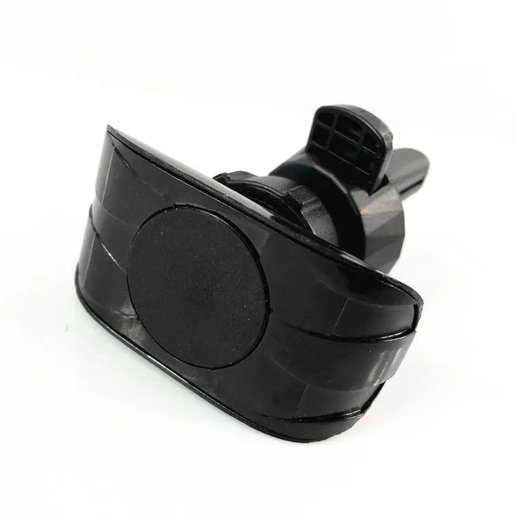 Glory black car phone holder attached to a car air vent