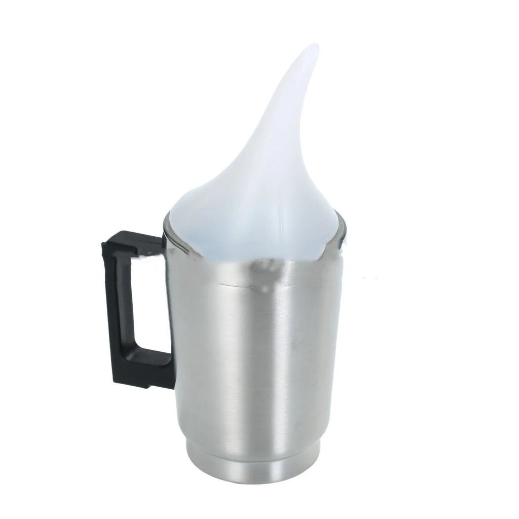 Automobile headlamp renovation kit showing stainless steel polishing cups with elbow and funnel covers alongside GB/US and European power adapters