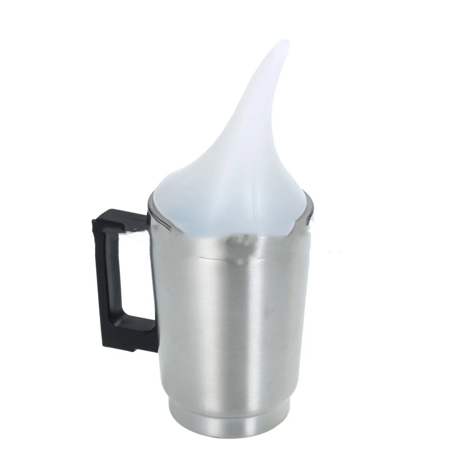 Automobile headlamp renovation kit showing stainless steel polishing cups with elbow and funnel covers alongside GB/US and European power adapters