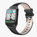 M8 multi-function smart bracelet with zinc alloy body and TPU strap on wrist, displaying heart rate data.