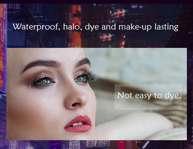 Crushing Drill mascara tube with waterproof sweatproof formula for curly thick natural lashes 13ml