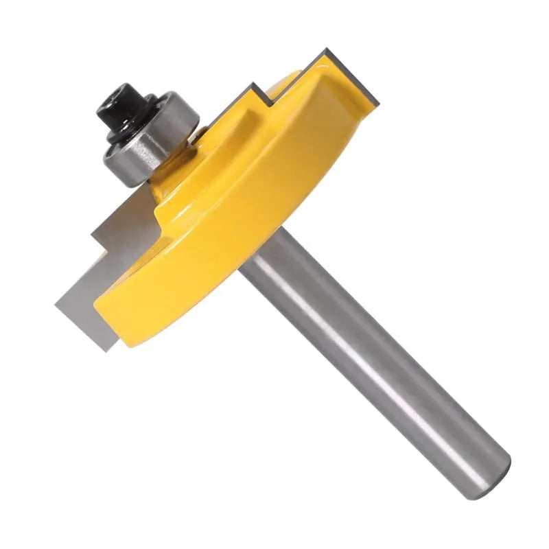 Carbide step cutter tool with 8mm round shank for woodworking