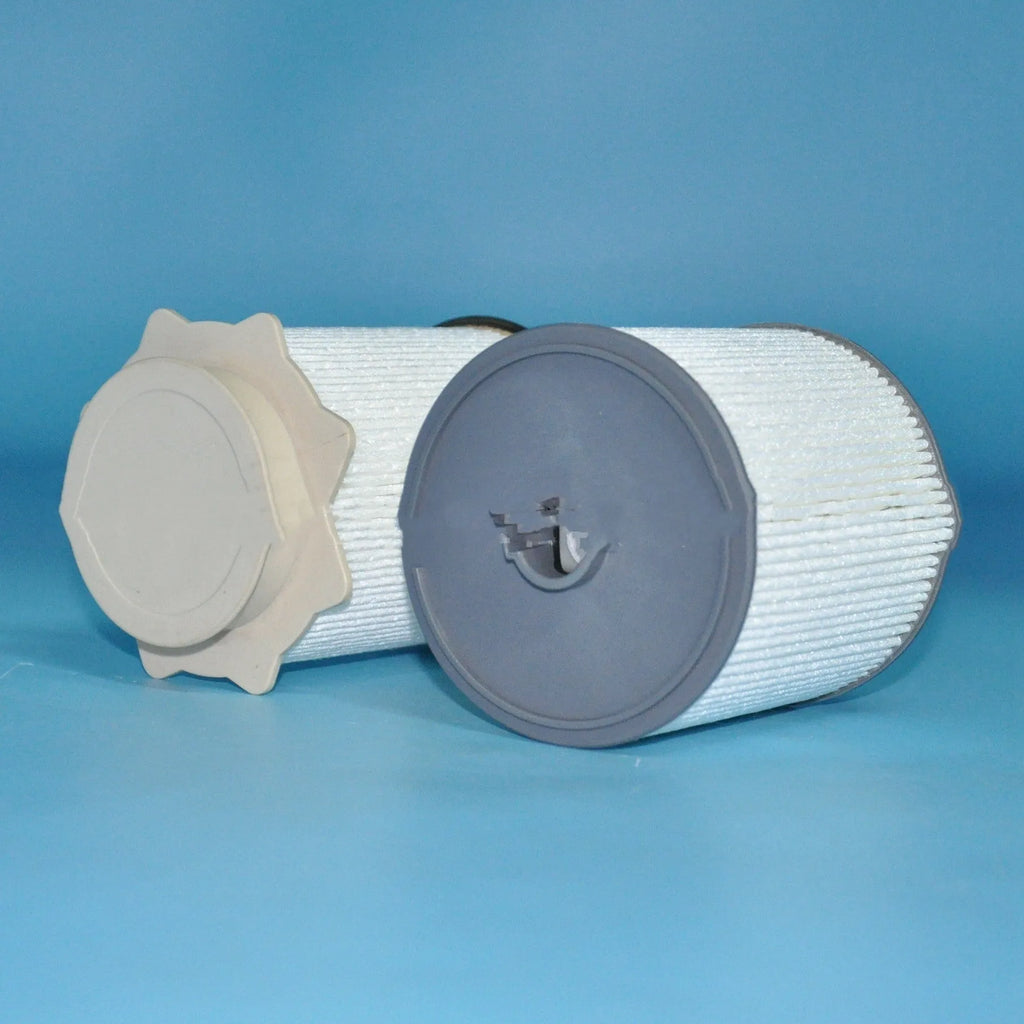 White diesel fuel filter kit for RAM 1500-5500 trucks with chemical fibre filter media