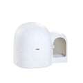 Fully enclosed oversized cat litter box in ABS plastic measuring 67.7cm x 49cm x 50cm
