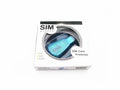 Blue USB external SIM card reader for mobile phone contact and SMS backup