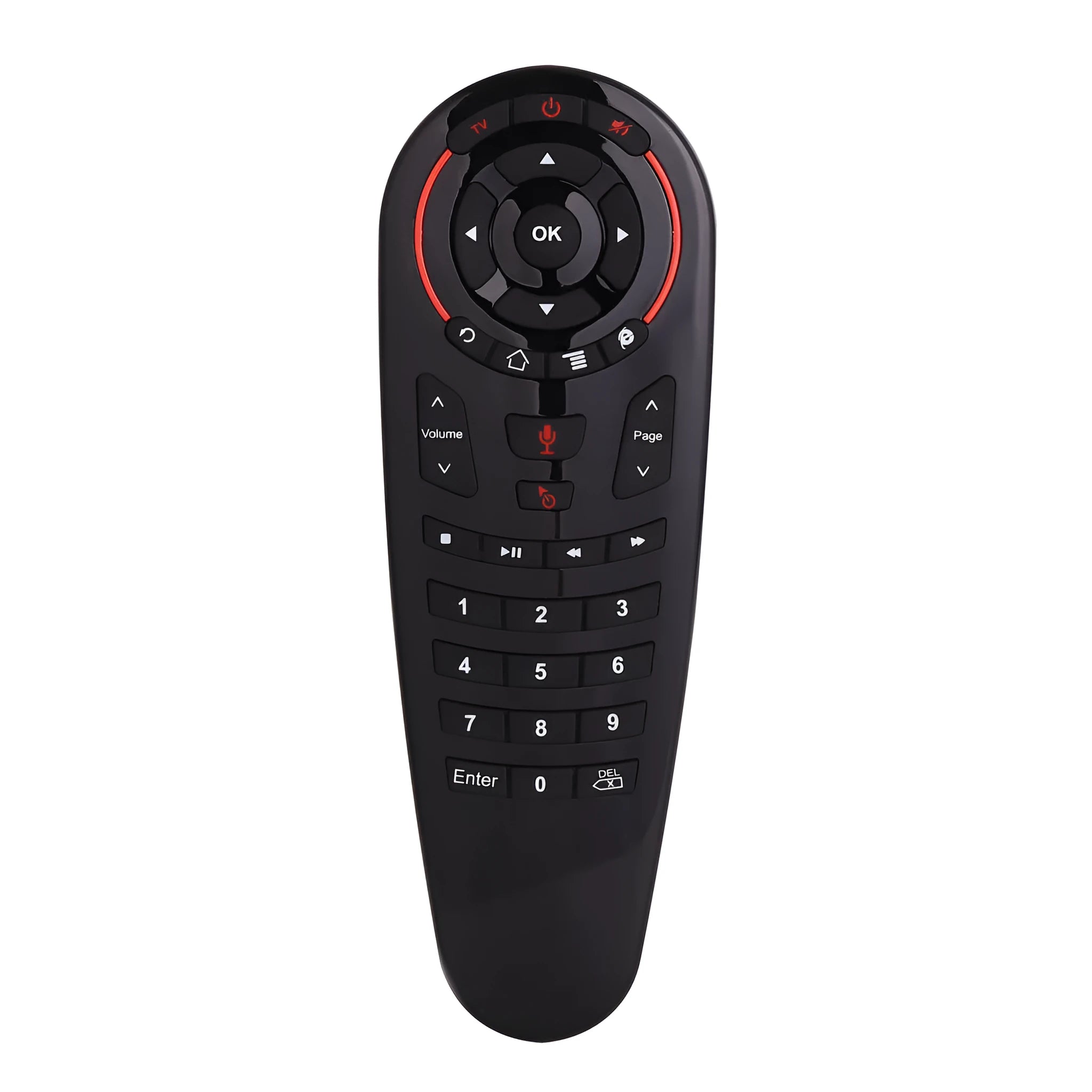 G30 wireless keyboard remote control with QWERTY keyboard and air mouse functions