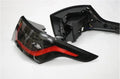 Pair of LED brake light assemblies for Toyota car rear bumper, IP66 rated