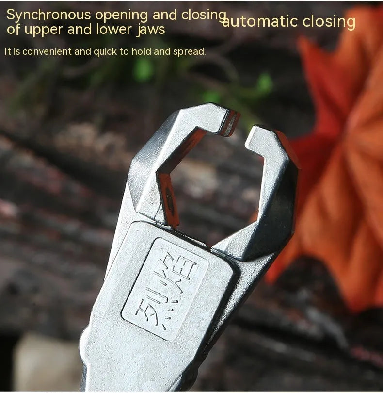 Zinc alloy two-axis release aid with harpoon clip for archery and bowfishing equipment