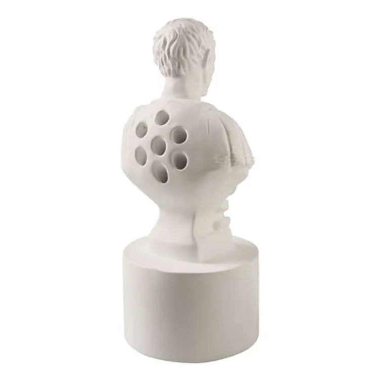 White American creative character modelling pen holder made from synthetic resin