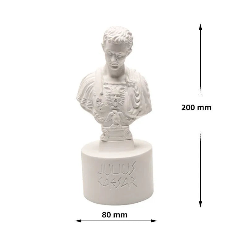 White American creative character modelling pen holder made from synthetic resin