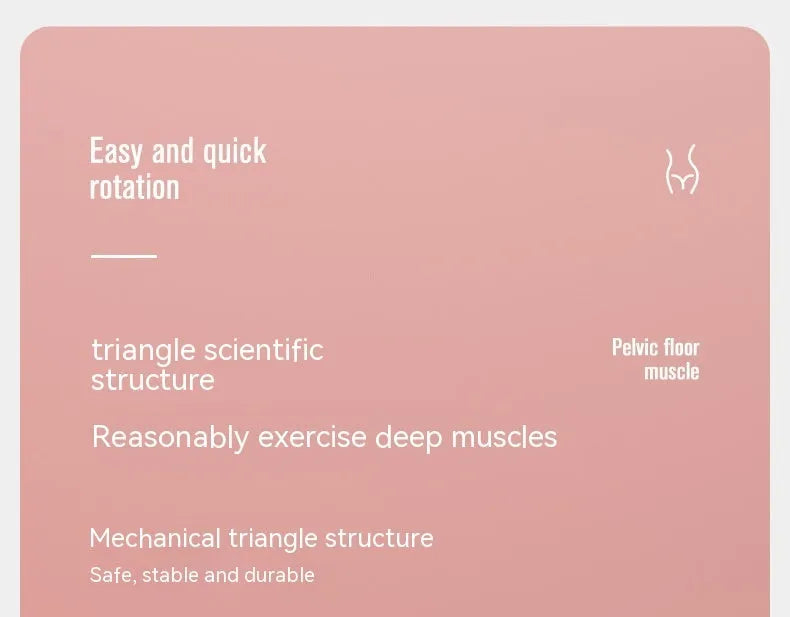 A pelvic floor muscle trainer with a counting function, shown in one of four available colours: blue, grey, green, or pink.