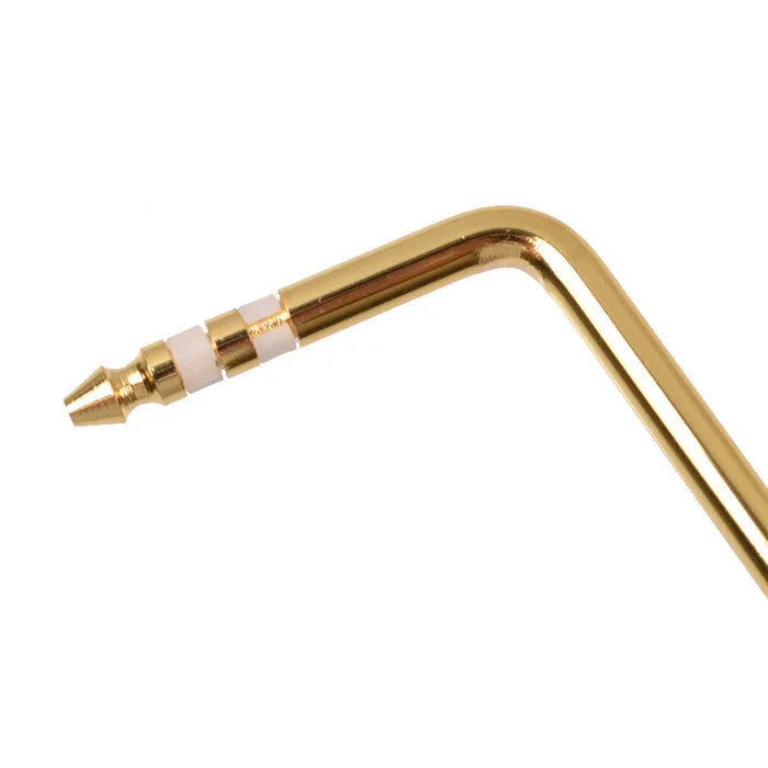 Metal guitar tremolo bar in black, blue, gold and chrome silver finishes for direct plug-in installation
