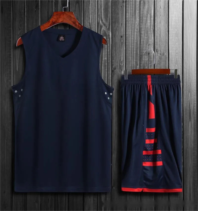 White polyester sports vest for basketball and running training