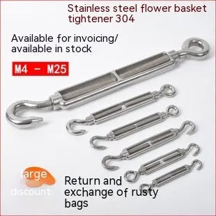 304 stainless steel invisible anti-theft wire rope with double twist construction on spool
