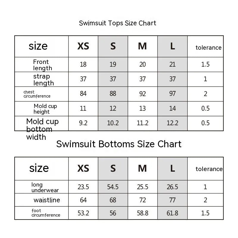 Women's lace-up split swimsuit in European American style with backless design