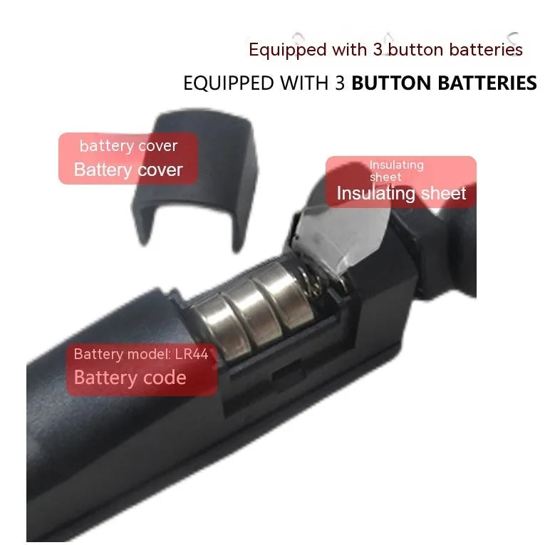 Golf putter laser aiming instrument for putting practice alignment.