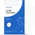 Transparent hydrocolloid acne patches with salicylic acid and tea tree oil in 216-piece pack