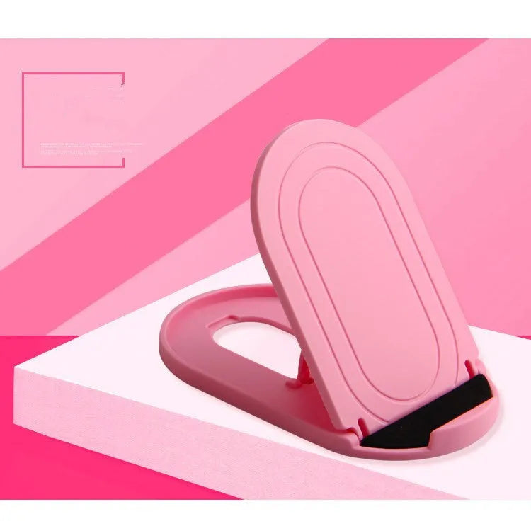 Plastic mobile phone stand with lazy bracket design in six colour options