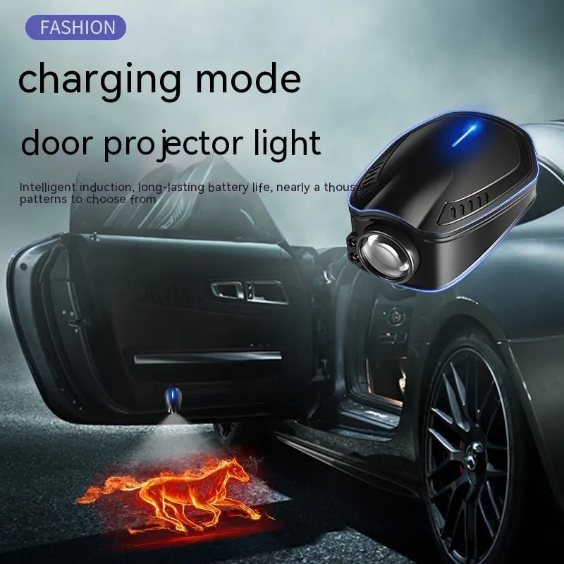 Bright black car atmosphere light laser projector with ABS electronic components