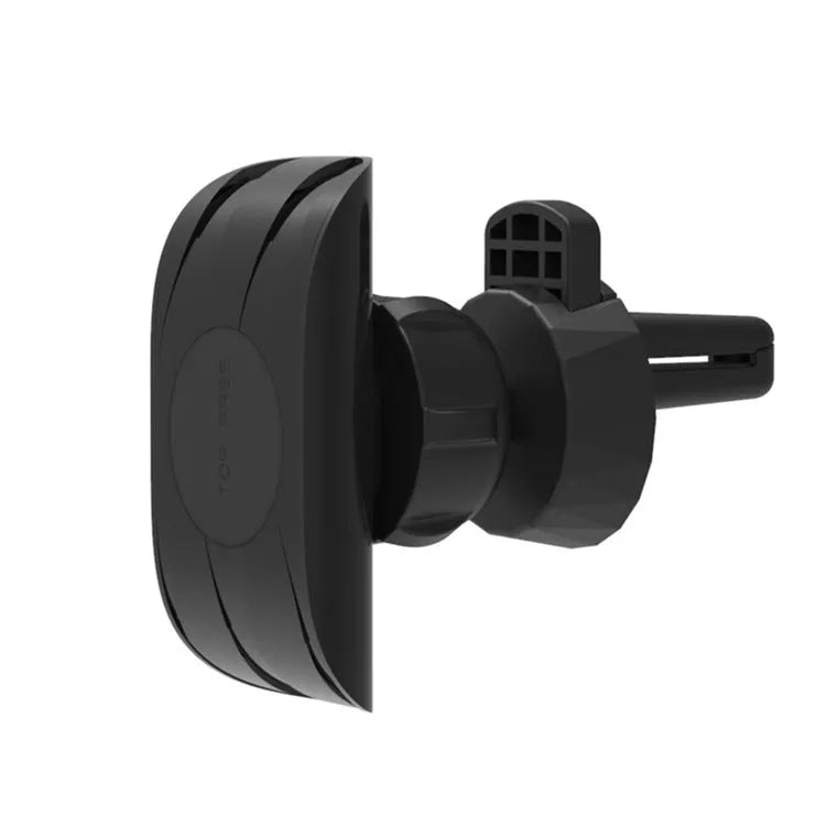 Glory black car phone holder attached to a car air vent