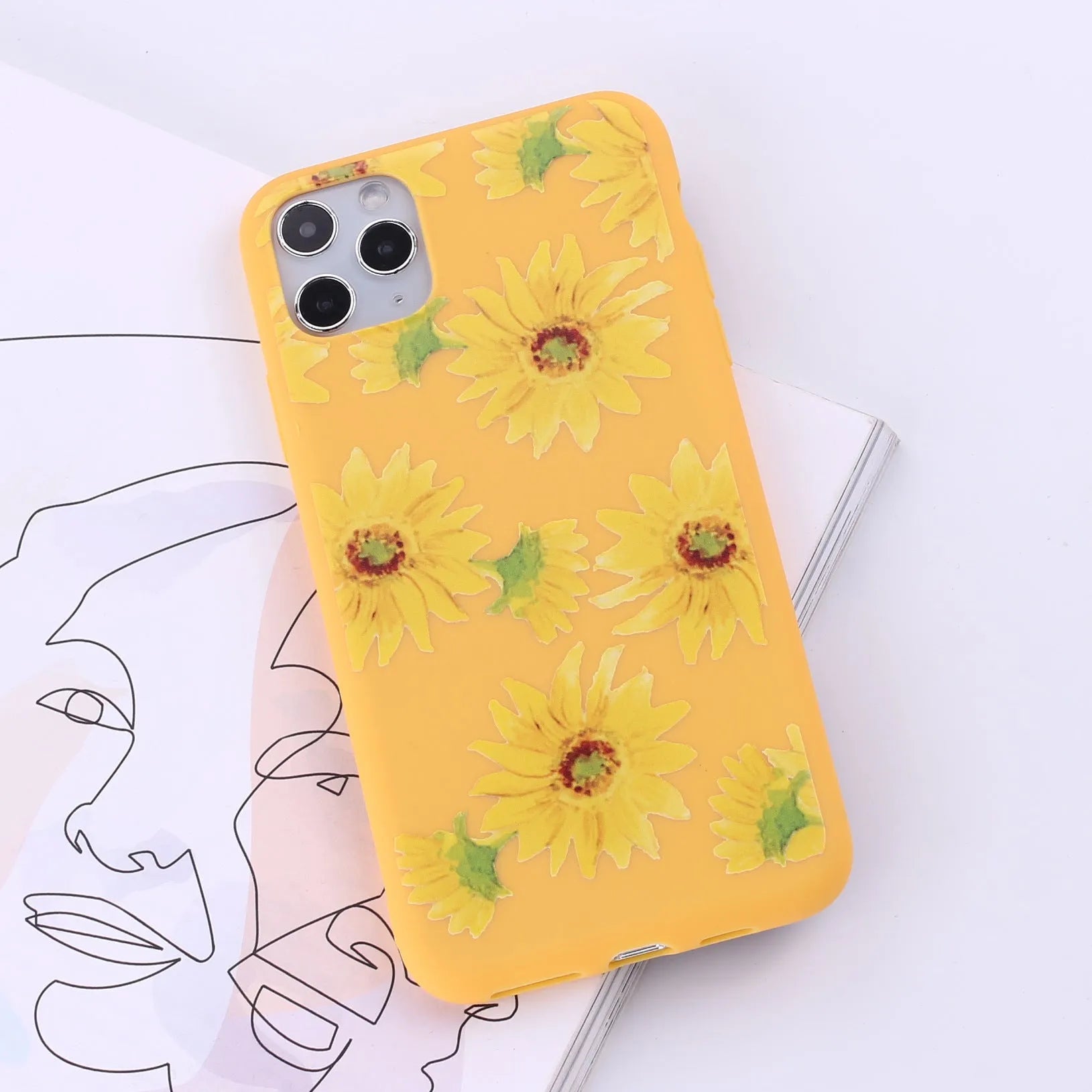 TPU mobile phone back cover case for Apple iPhone in one of 14 colour options.