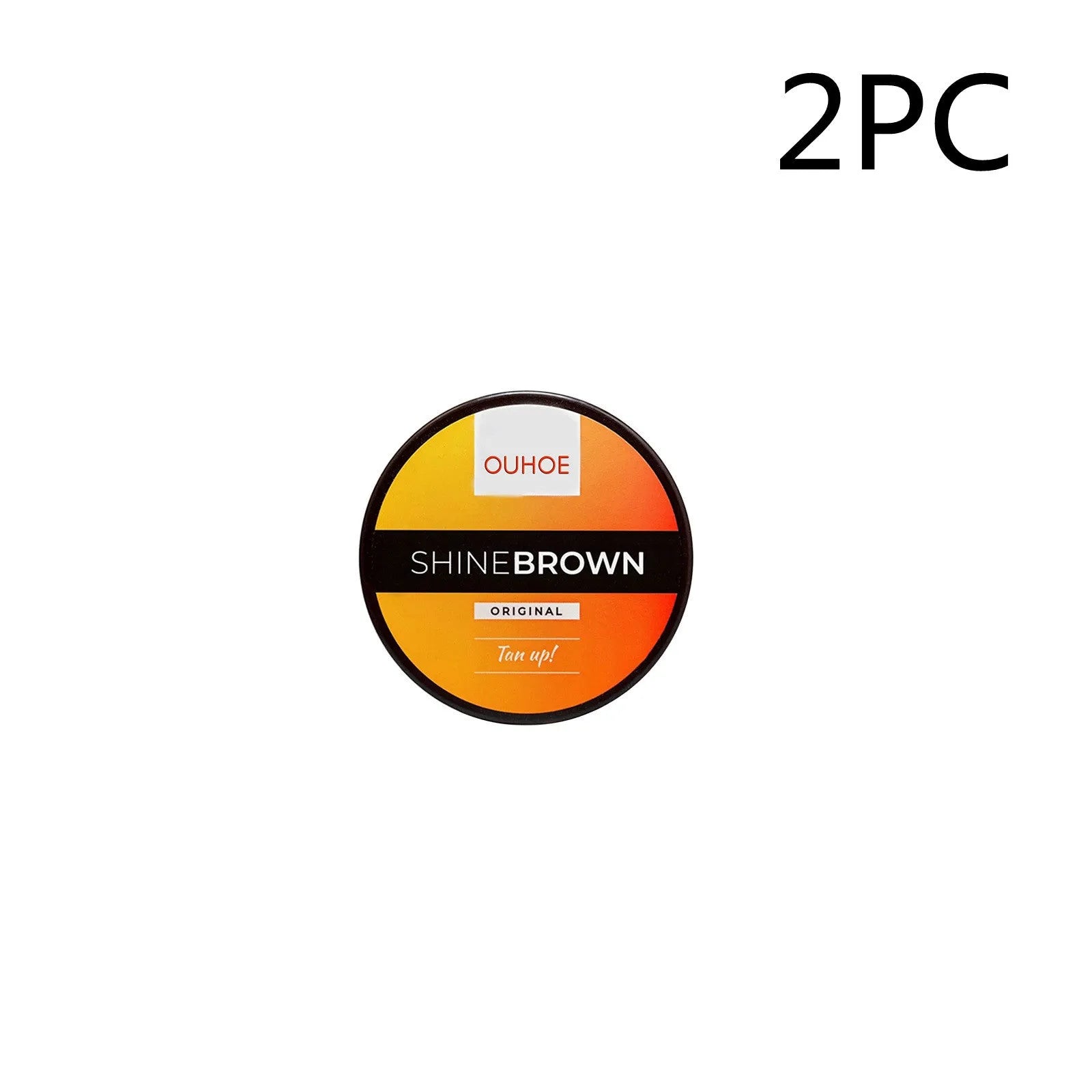 Intensive tanning cream with aloe vera gel in 50g and 100g containers for natural bronze tanning