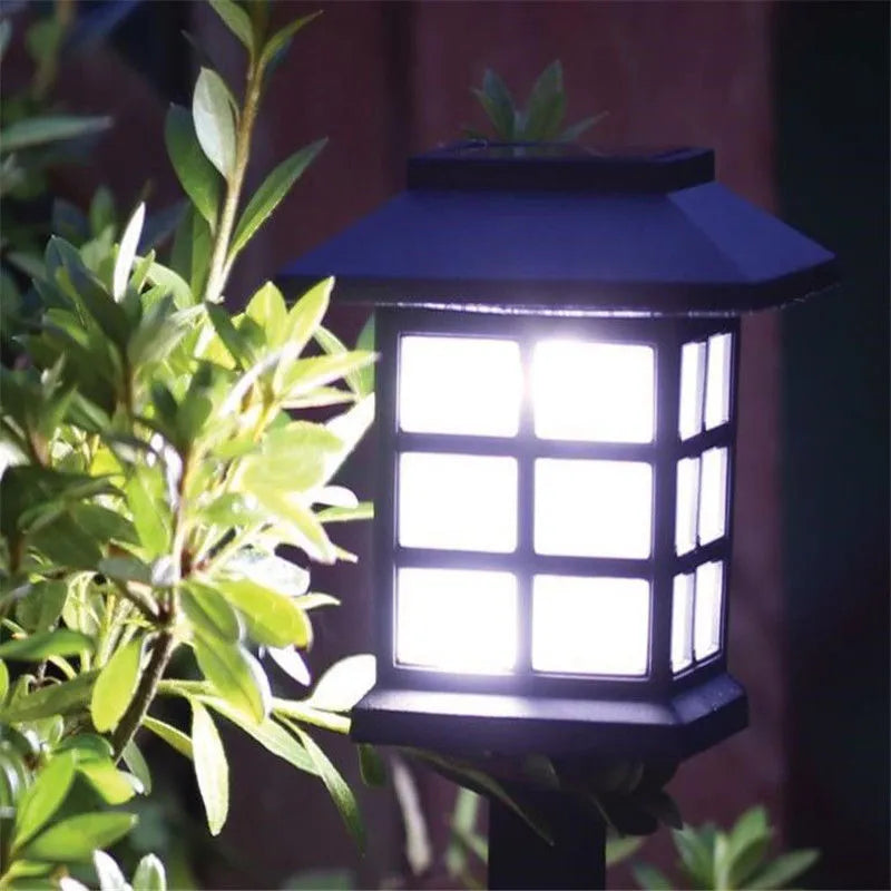 Solar square light lawn light IP44 LED 0.6W 85x360mm white warm white RGB colours