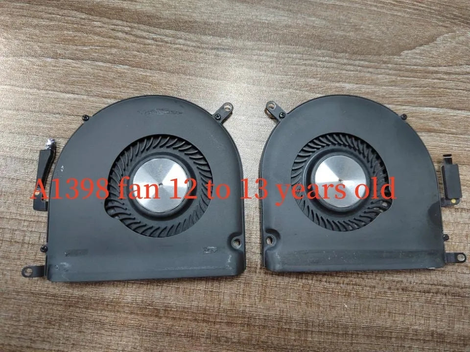 MacBook Pro A1398 laptop cooling fan replacement component for 2012-2015 models