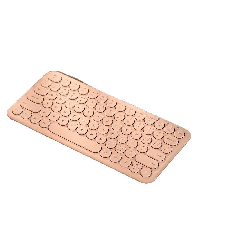 Ultra-thin wireless keyboard and mouse set with USB receiver in white colour option