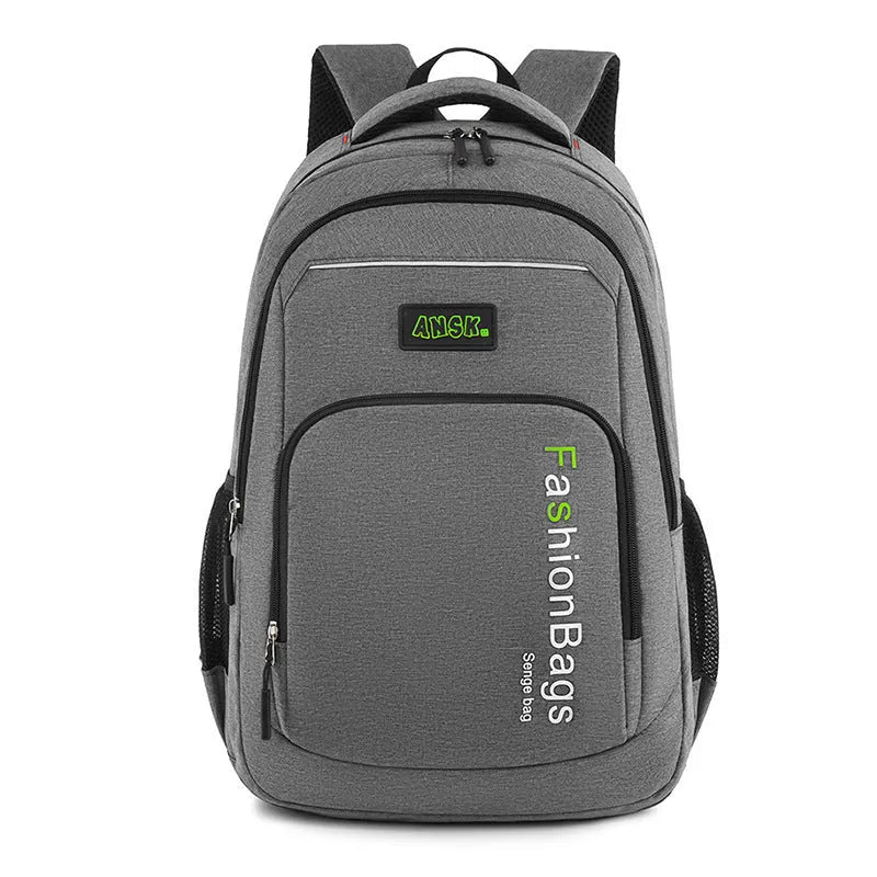 Fashion backpack in street trend style with below 20L capacity and nylon construction showing organisational compartments