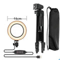 Adjustable live mobile phone support stand extended to its full height of 110 centimetres.