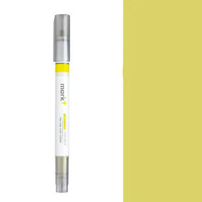 13cm plastic marker light highlighter pen in light pink with swing activation tip