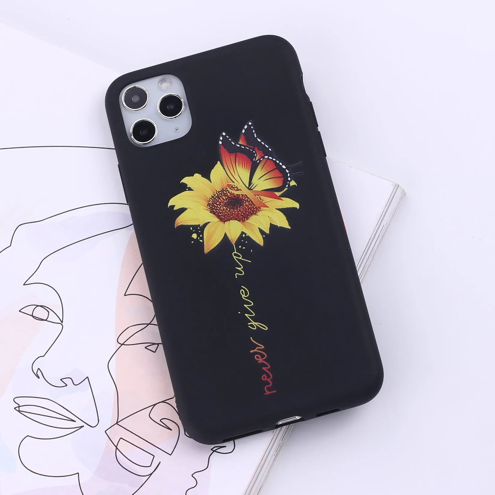TPU mobile phone back cover case for Apple iPhone in one of 14 colour options.