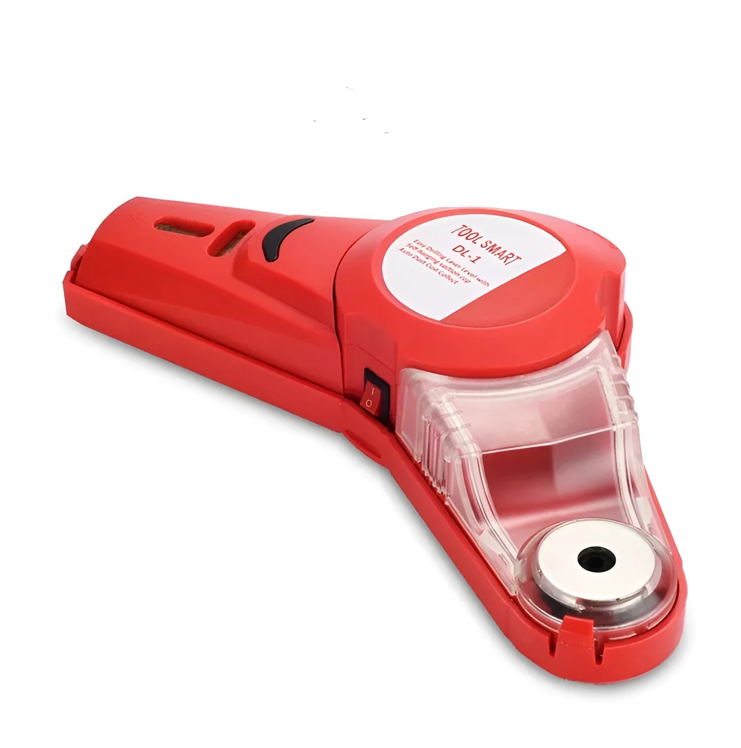 Portable red infrared laser level with three-line projection and punching positioning function