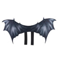 Black cloth bat wing pet costume accessories in three sizes for Halloween dressing