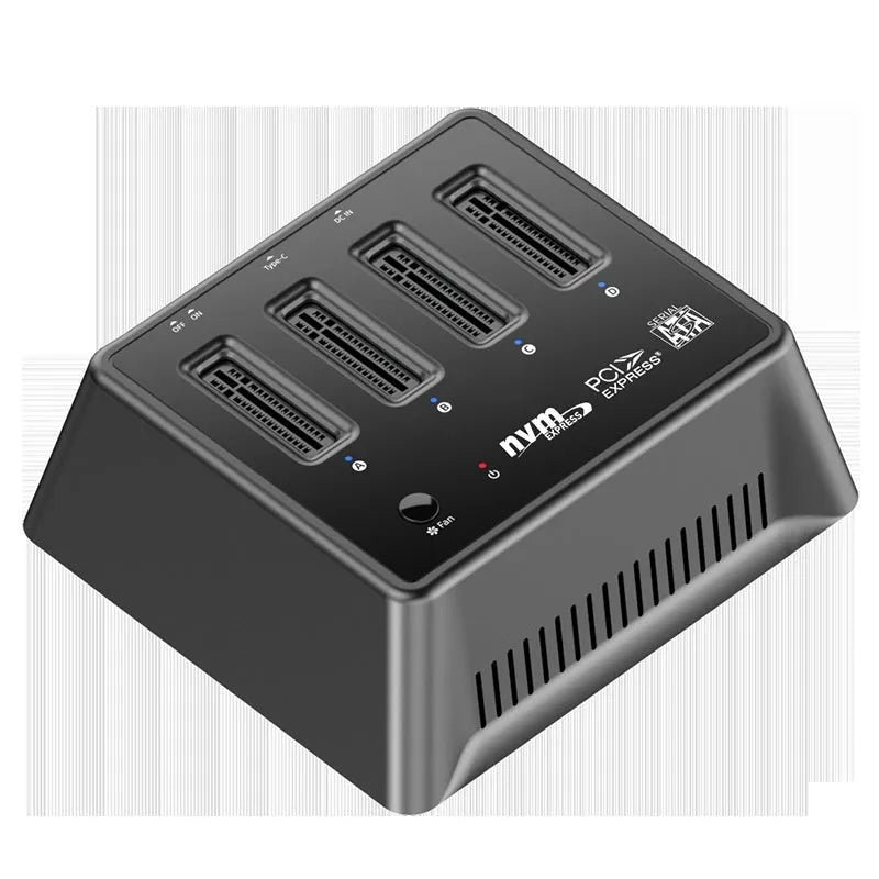 Aluminium M.2 Dual Protocol SSD enclosure base, K30174P2 colour, 90mm long.