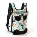 Pet chest bag in beige corgi colour with soft material, available in multiple sizes from S to XXL for small to medium dogs